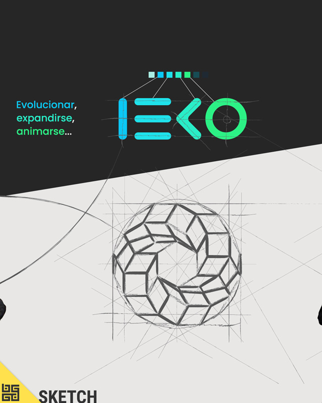 IEKO - Croquis logo