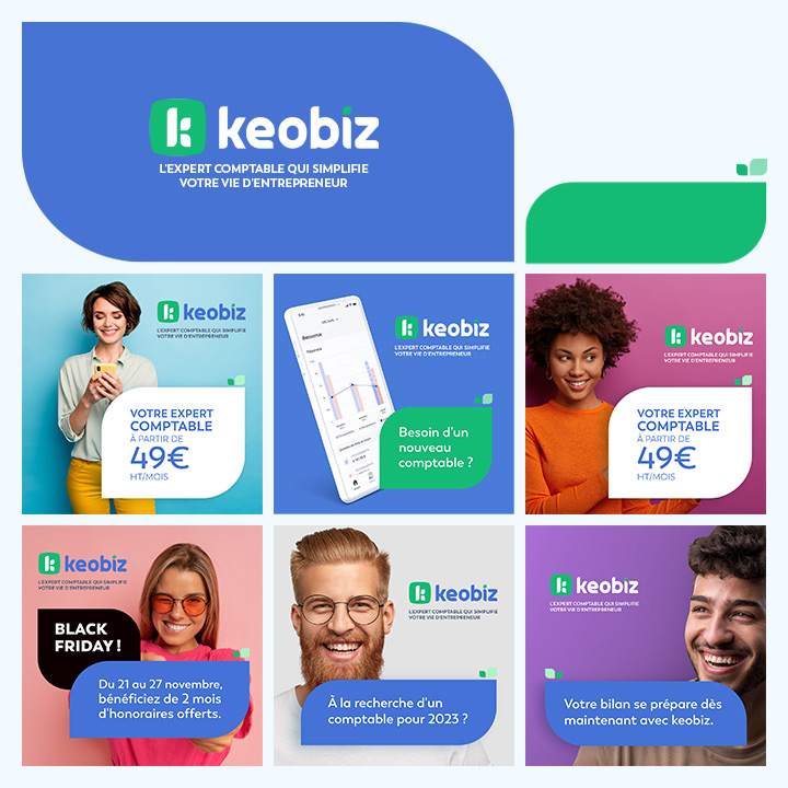 Publicités Facebook pour Keobiz